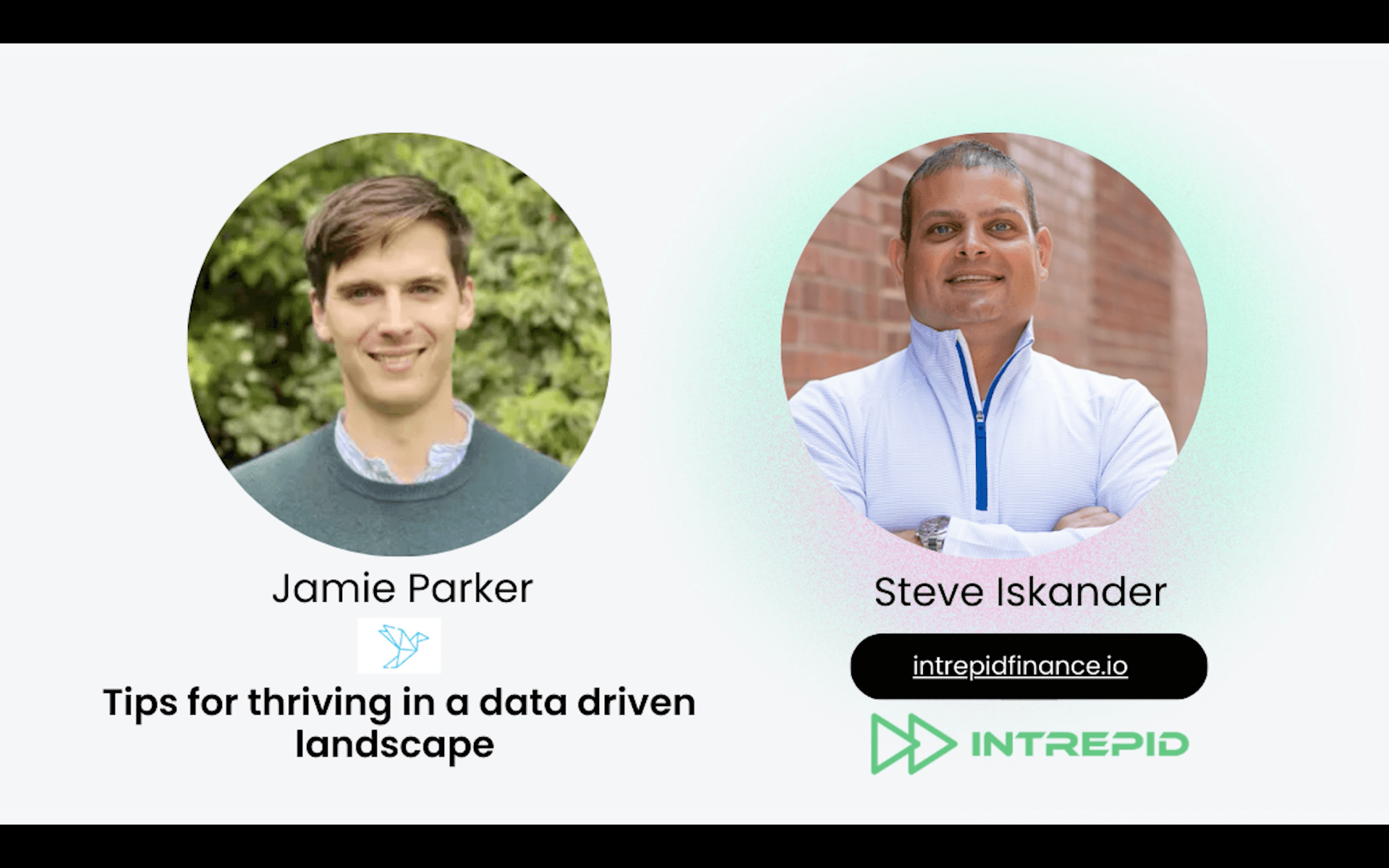 Jamie Parker & Steve Iskander Interview